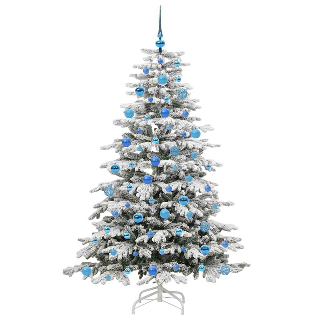 Dirbtinė Sulankstoma Kalėdų Eglutė MEADOW FROST, Balta 180 cm.  ir