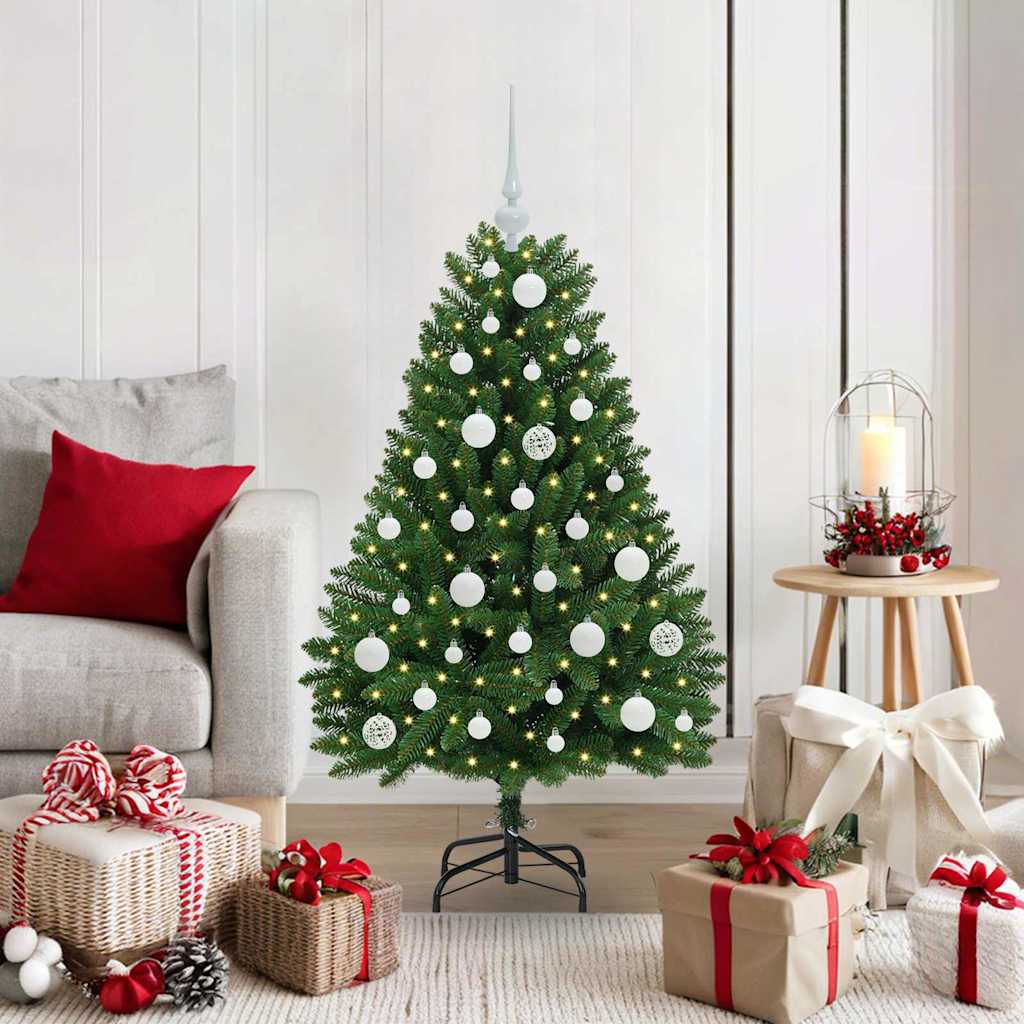Artificial Christmas tree CROWN ARCTIC, with 150 LED Green 120 cm . , metal