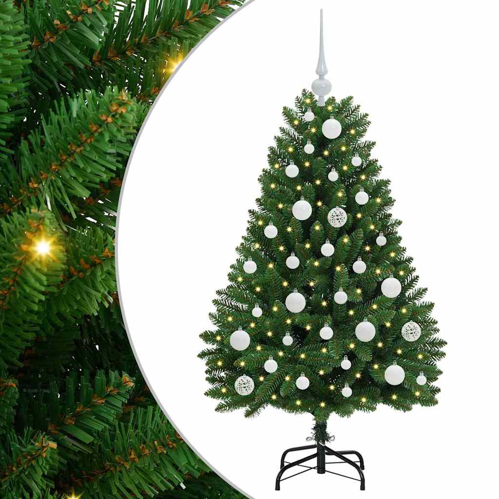 Artificial Christmas tree CROWN ARCTIC, with 150 LED Green 120 cm . , metal