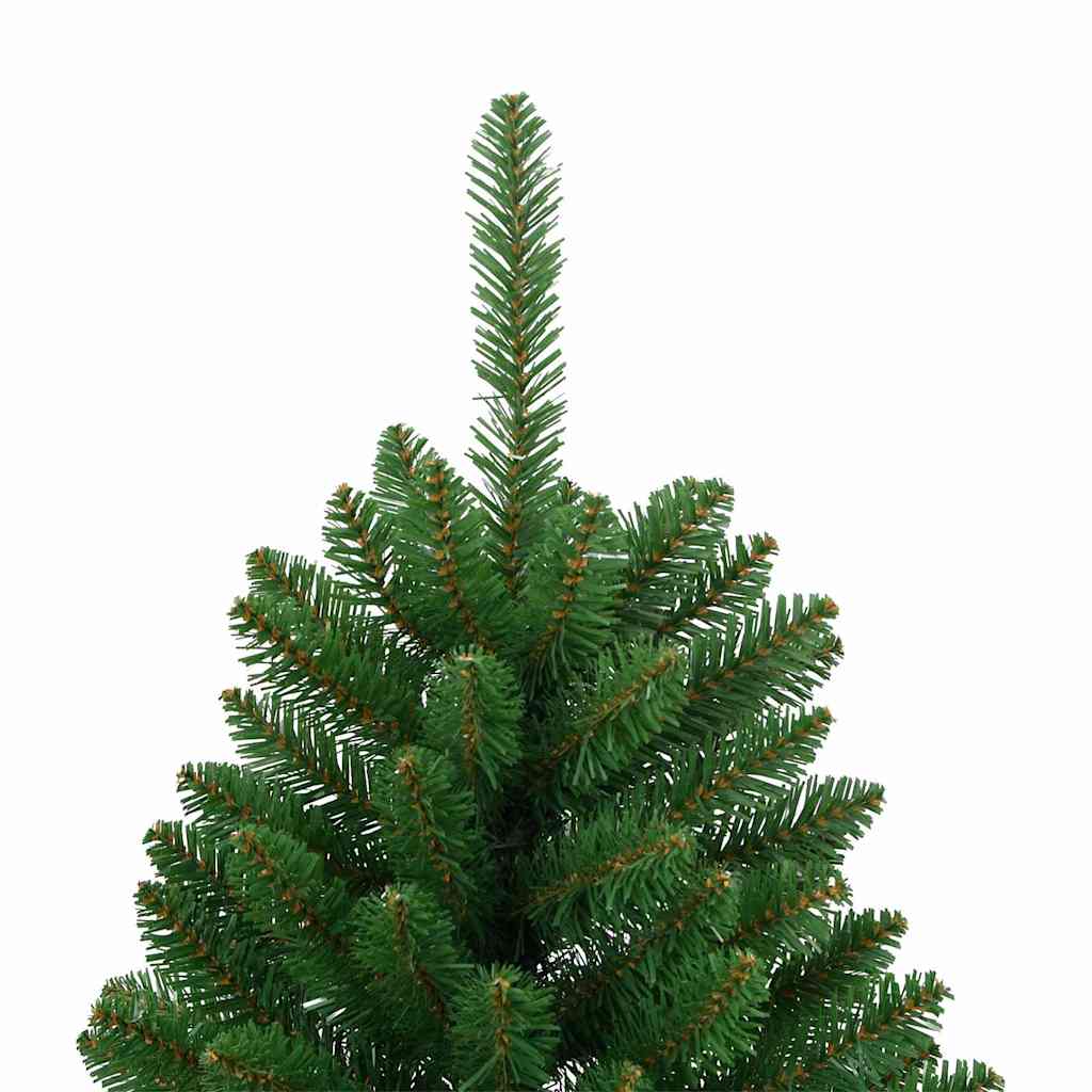 Artificial Christmas Tree with 150 LED Green 120 cm PVC and Metal