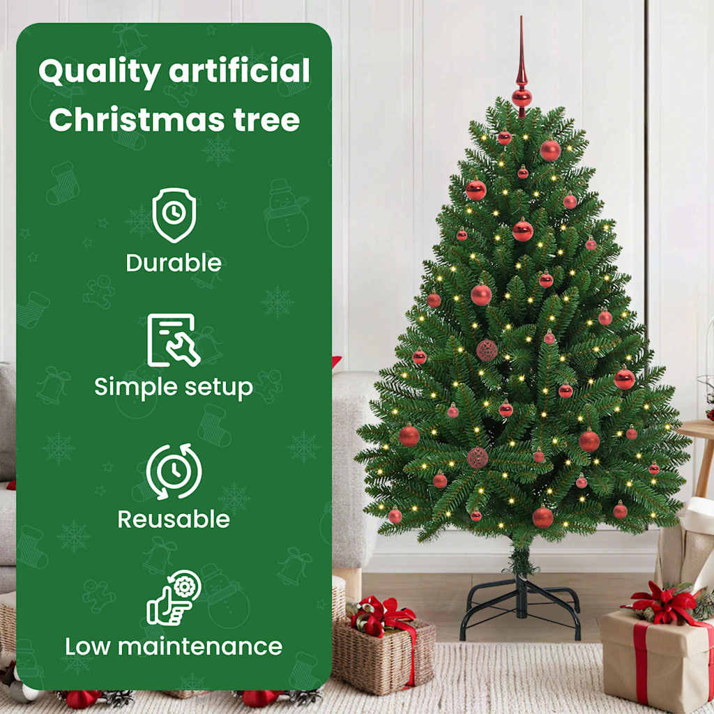 Dirbtinė Kalėdų eglutė CROWN ARCTIC, su 150 LED Žalia 150 cm . , metalas