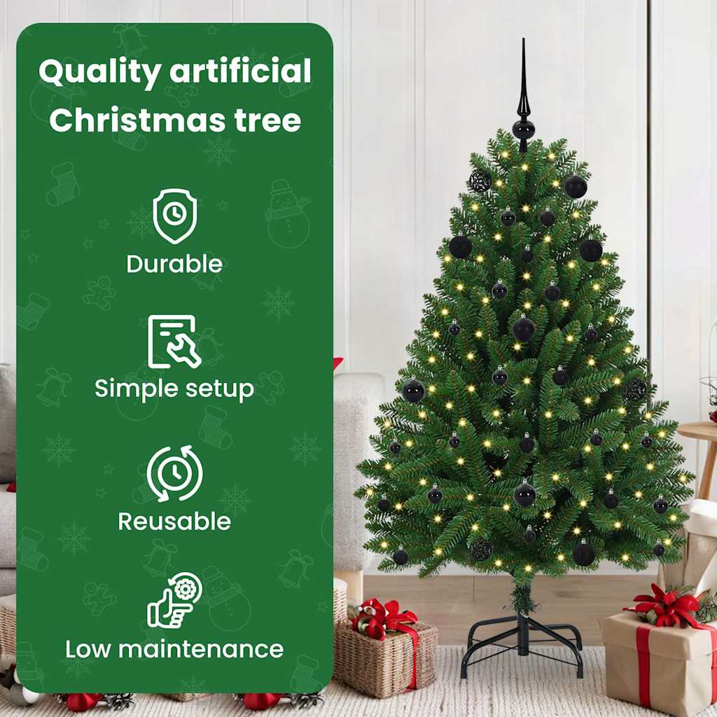 Dirbtinė Kalėdų eglutė CROWN ARCTIC, su 150 LED Žalia 150 cm . , metalas
