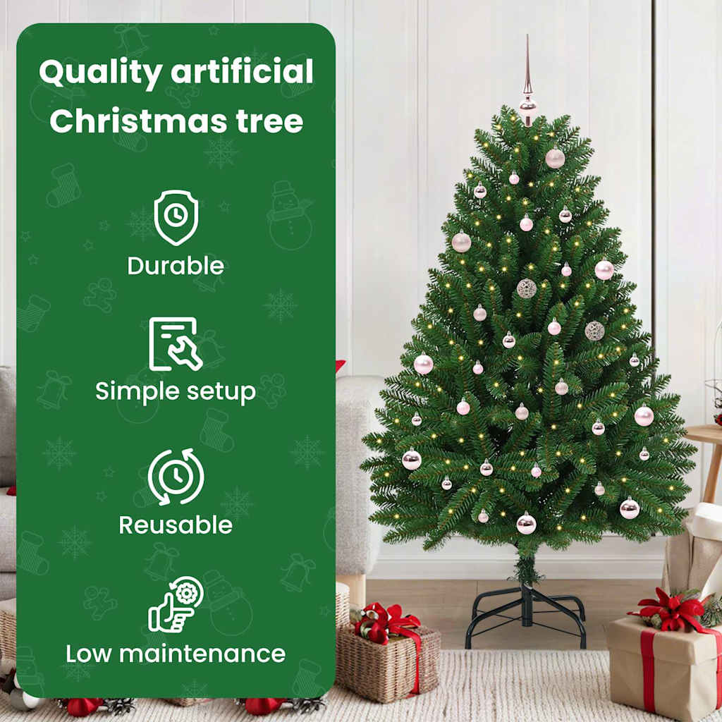 Dirbtinė Kalėdų eglutė CROWN ARCTIC, su 150 LED Žalia 150 cm . , metalas