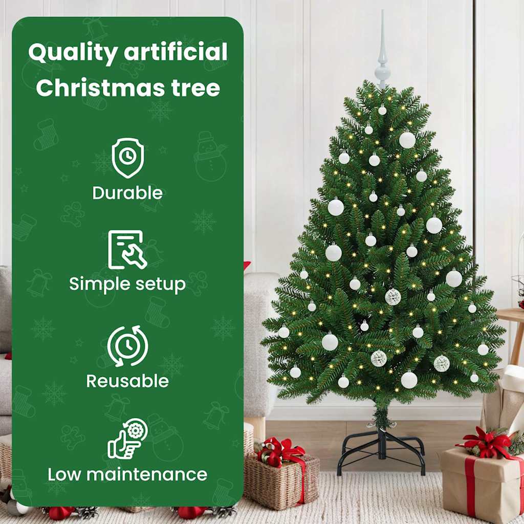 Dirbtinė Kalėdų eglutė CROWN ARCTIC, su 150 LED Žalia 150 cm . , metalas