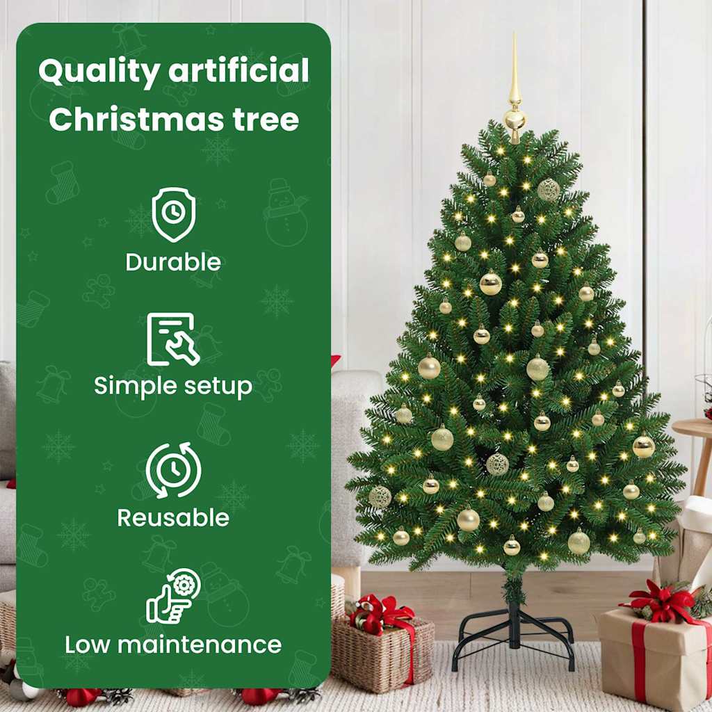 Dirbtinė Kalėdų eglutė CROWN ARCTIC, su 150 LED Žalia 150 cm . , metalas