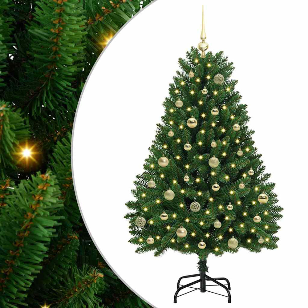 Artificial Christmas tree CROWN ARCTIC, with 150 LED Green 150 cm . , metal