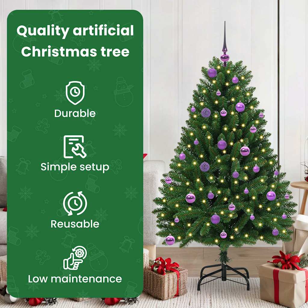 Dirbtinė Kalėdų eglutė CROWN ARCTIC, su 150 LED Žalia 150 cm . , metalas