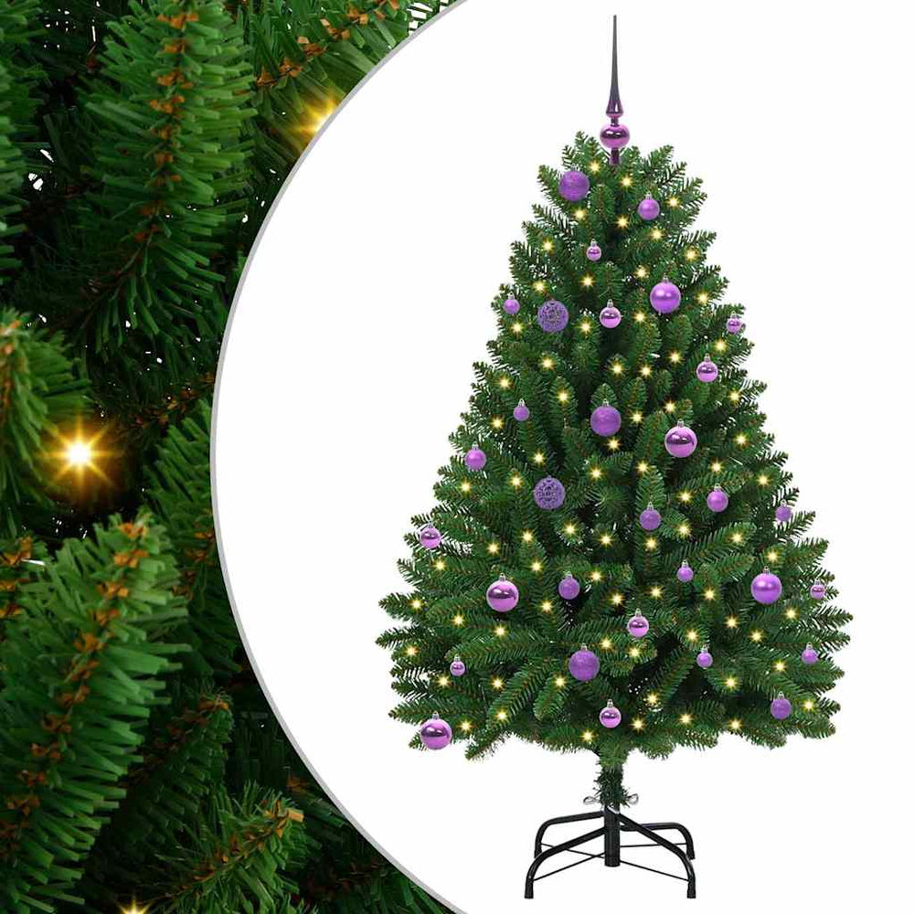 Artificial Christmas tree CROWN ARCTIC, with 150 LED Green 150 cm . , metal