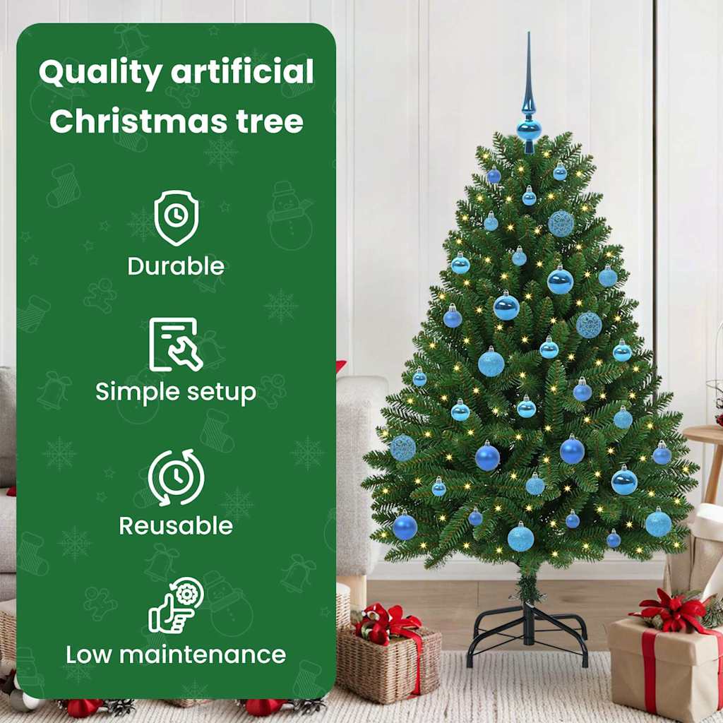 Dirbtinė Kalėdų eglutė CROWN ARCTIC, su 150 LED Žalia 150 cm . , metalas