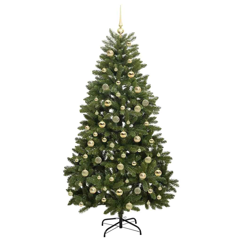 Dirbtinė Sulankstoma Kalėdų Eglutė 180 cm 300 LED Šilta balta