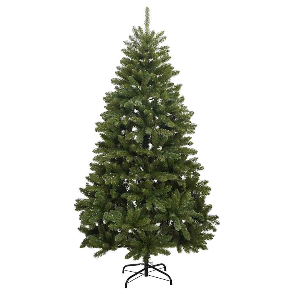 Dirbtinė Kalėdų eglutė su 300 LED Žalia 180 cm PVC ir metalas