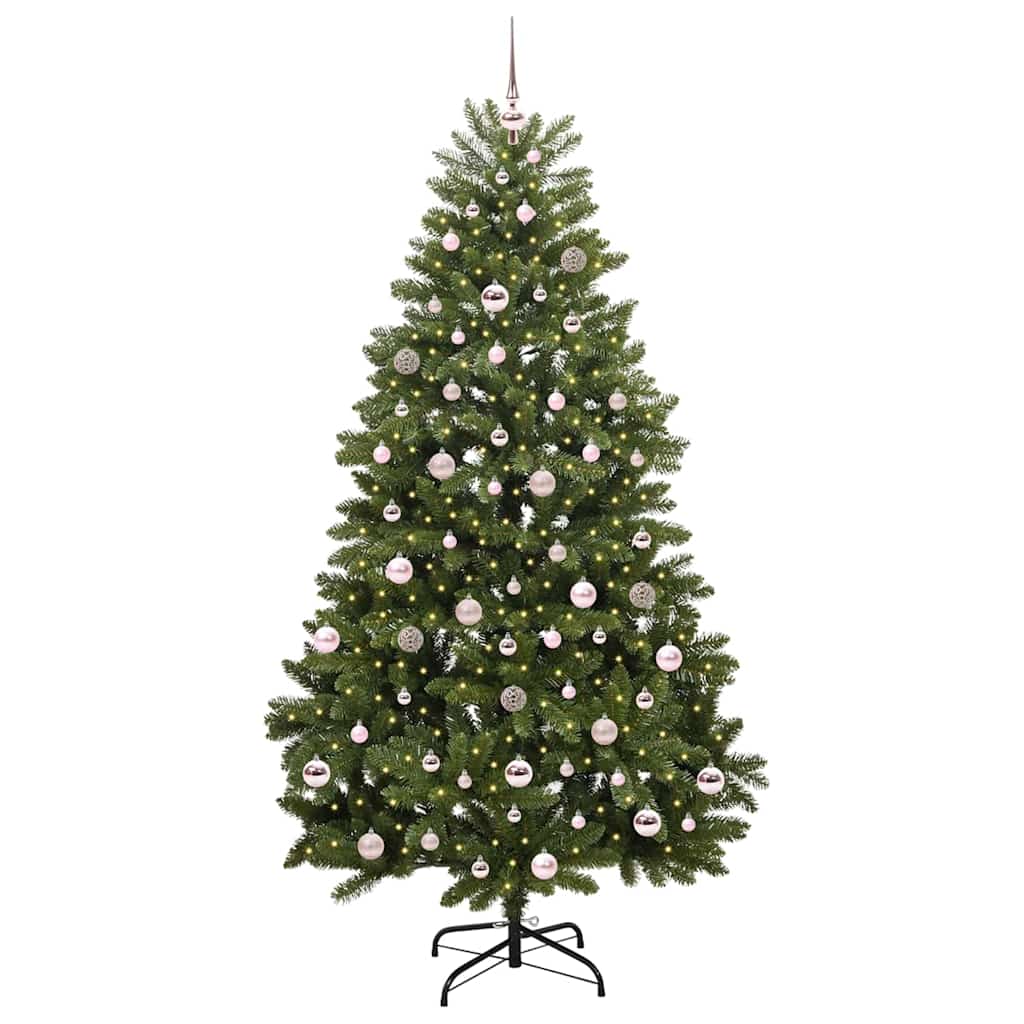 Dirbtinė Kalėdų eglutė BLOOM STAR, su 300 LED Žalia 210 cm . , metalas