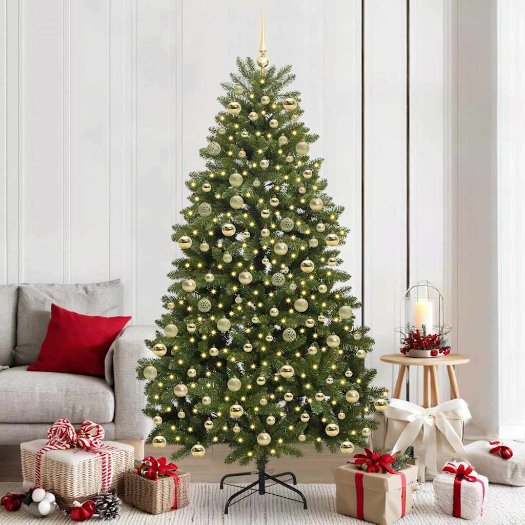 Dirbtinė Kalėdų eglutė 210 cm 300 LED Šilta balta Žalia