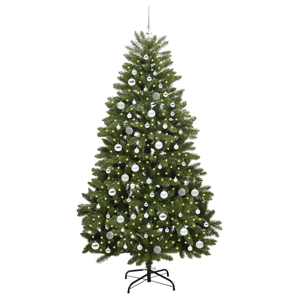 Dirbtinė Kalėdų eglutė 210 cm 300 LED Šilta balta Žalia