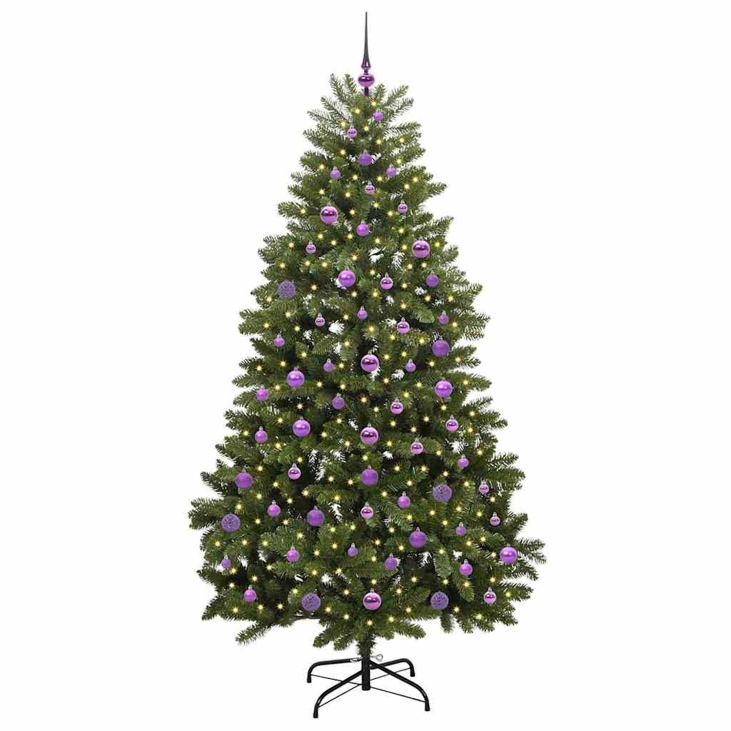 Dirbtinė Kalėdų eglutė BLOOM STAR, su 300 LED Žalia 210 cm . , metalas