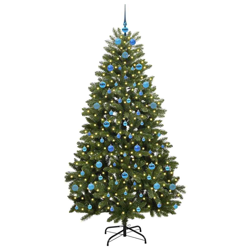 Dirbtinė Kalėdų eglutė BLOOM STAR, su 300 LED Žalia 210 cm . , metalas