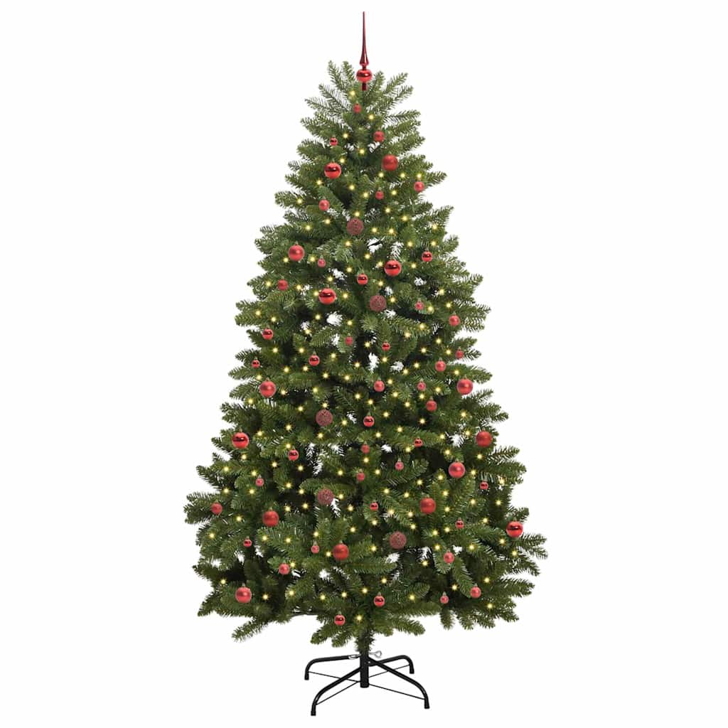 Dirbtinė Kalėdų eglutė BOREAL EVERGREEN, su 300 LED Žalia 240 cm . , metalas
