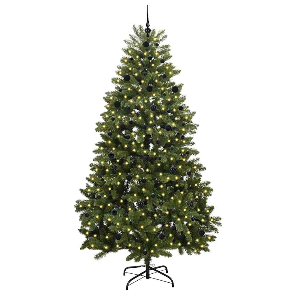 Dirbtinė Kalėdų eglutė BOREAL EVERGREEN, su 300 LED Žalia 240 cm . , metalas