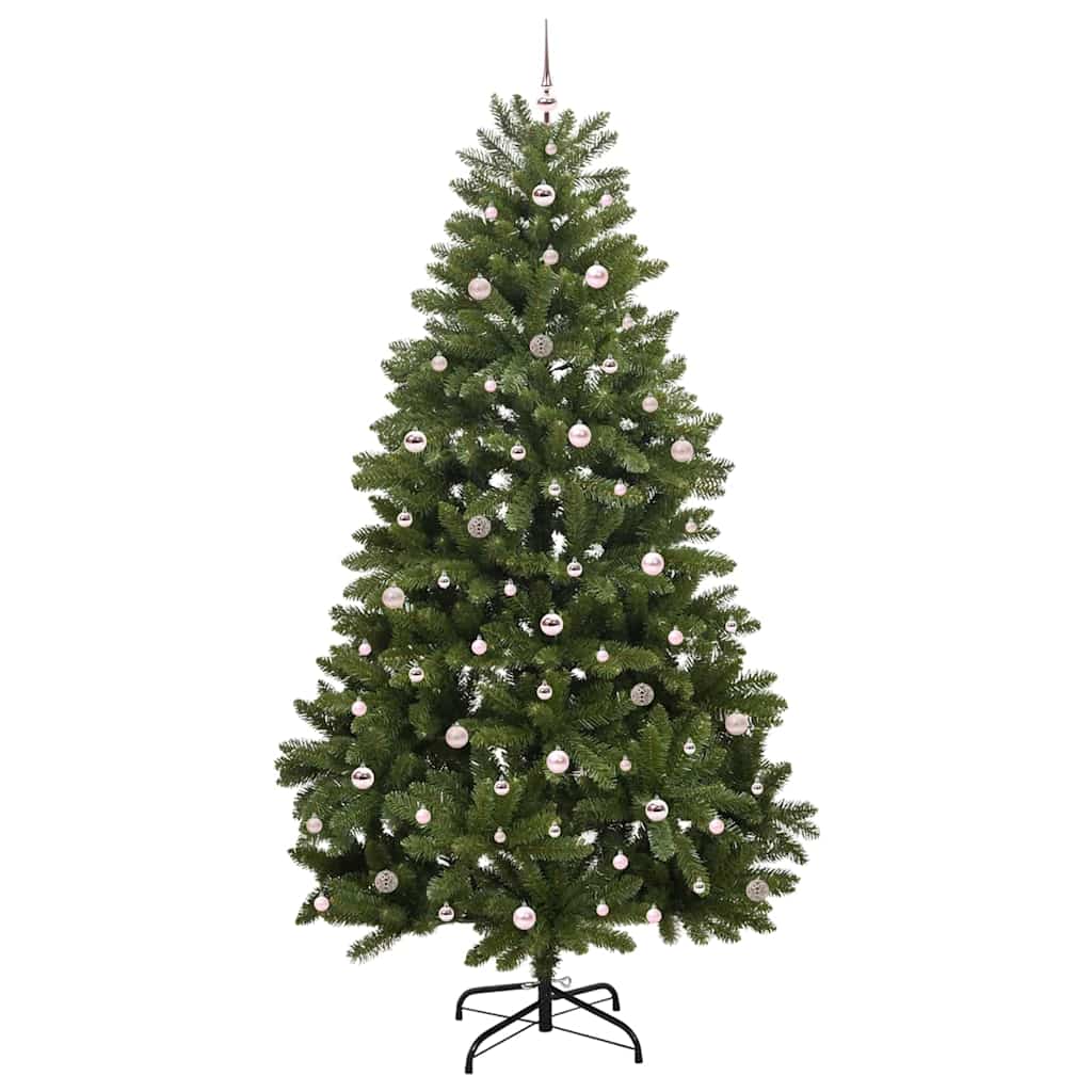 Dirbtinė Kalėdų eglutė su 300 LED Žalia 270 cm PVC ir metalas