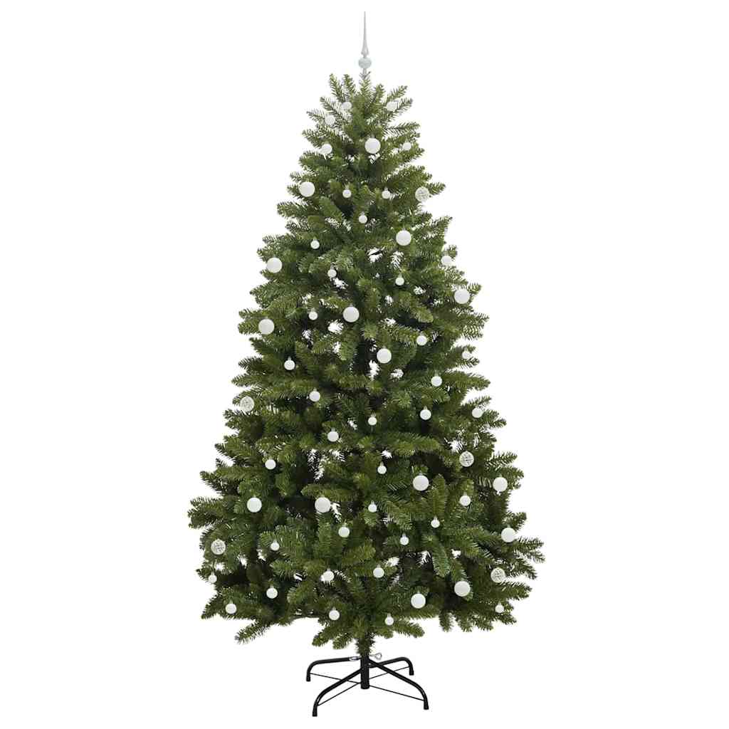 Dirbtinė Kalėdų eglutė su 300 LED Žalia 270 cm PVC ir metalas