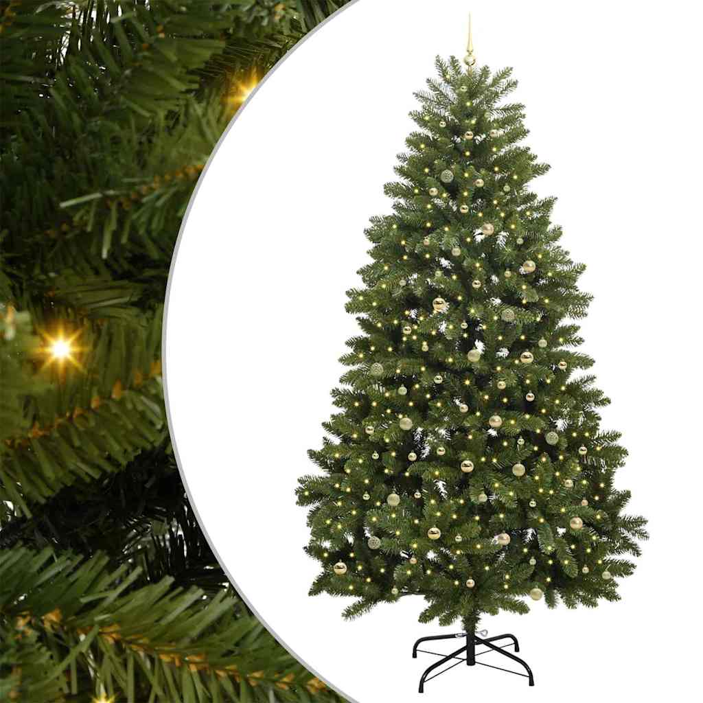 Dirbtinė Kalėdų eglutė 270 cm 300 LED Šilta balta Žalia