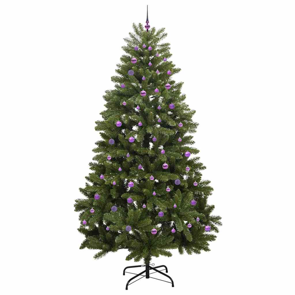 Dirbtinė Kalėdų eglutė su 300 LED Žalia 270 cm PVC ir metalas