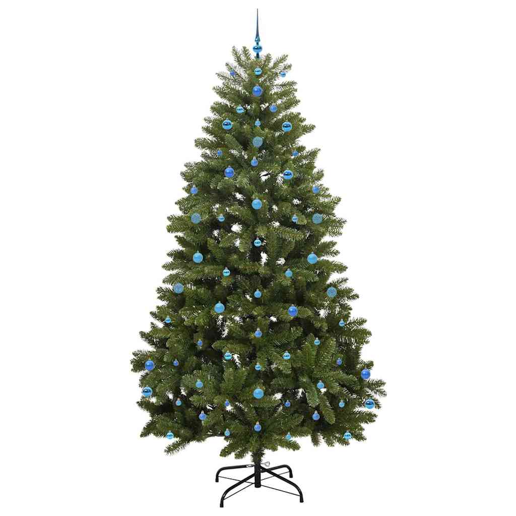 Dirbtinė Kalėdų eglutė su 300 LED Žalia 270 cm PVC ir metalas
