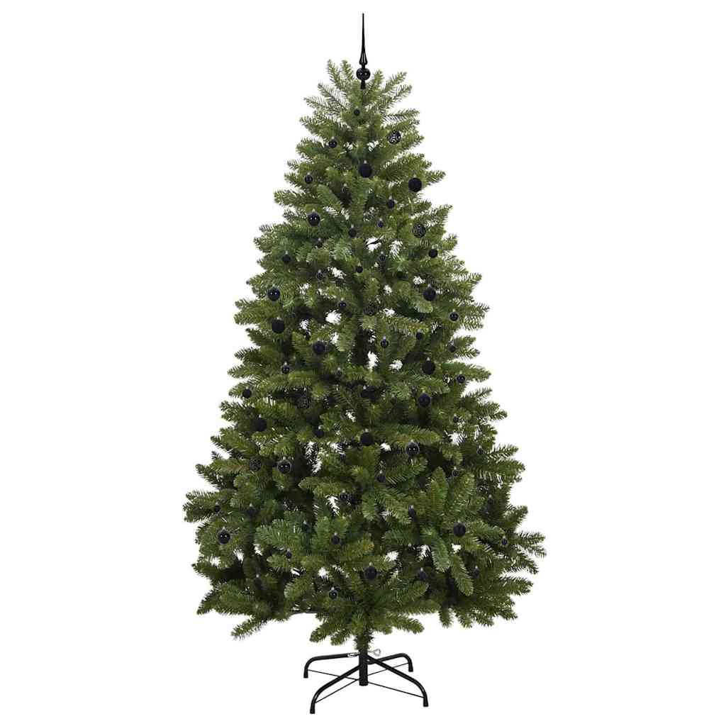 Dirbtinė Kalėdų eglutė su 300 LED Žalia 300 cm PVC ir metalas