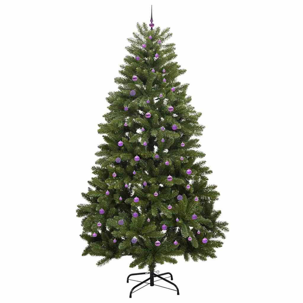 Dirbtinė Kalėdų eglutė su 300 LED Žalia 300 cm PVC ir metalas