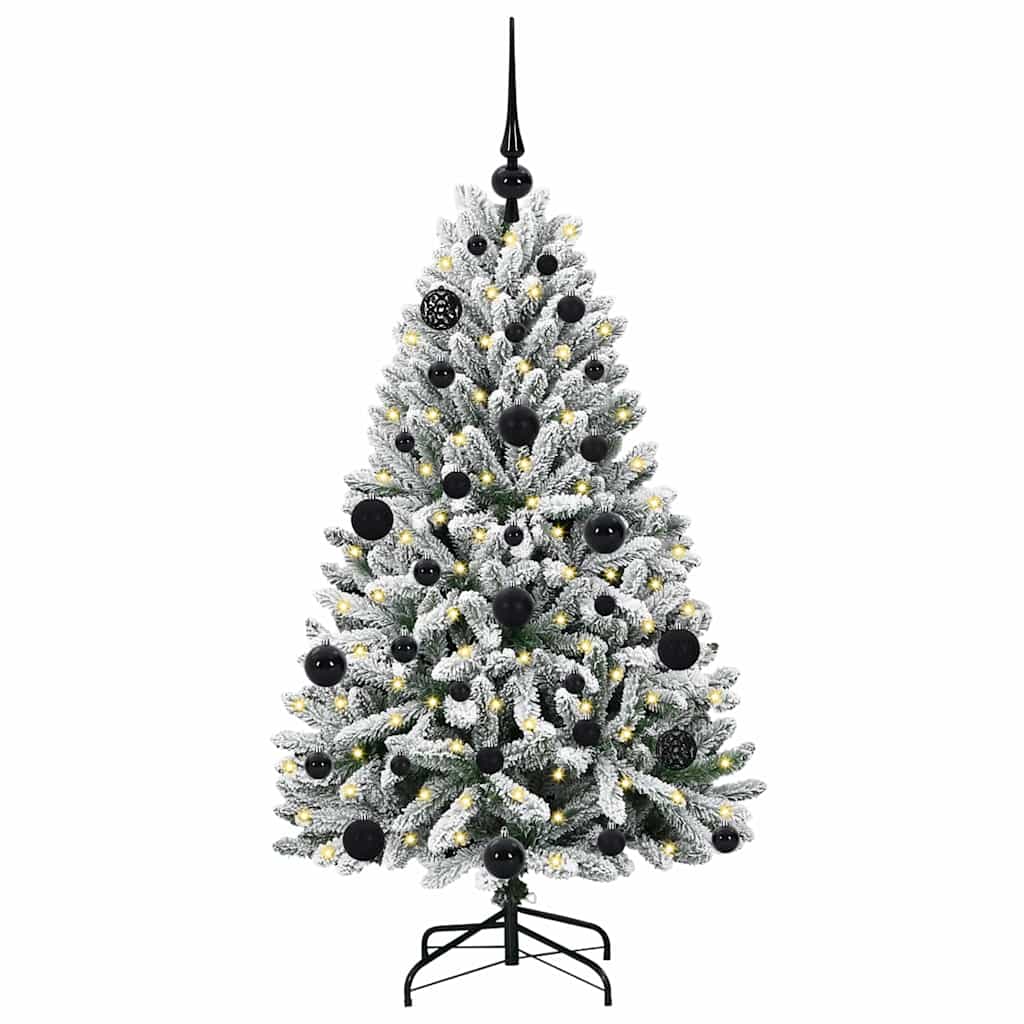Dirbtinė Kalėdų eglutė STAR CROWN, Žalia ir balta 120 cm . , metalas