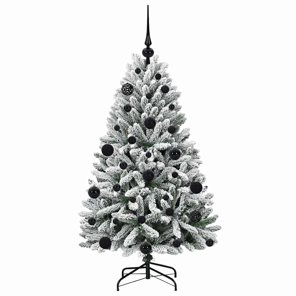 Dirbtinė Kalėdų eglutė STAR CROWN, Žalia ir balta 120 cm . , metalas