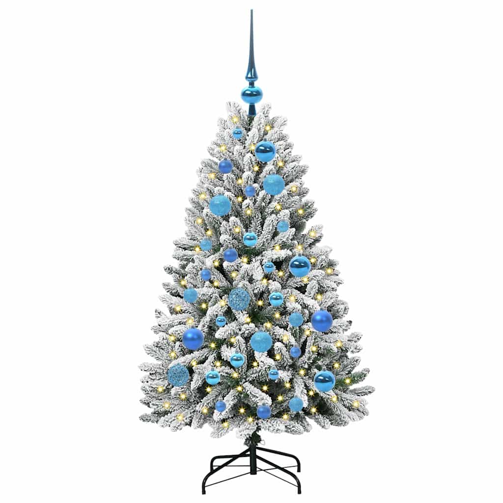 Dirbtinė Kalėdų eglutė STAR CROWN, Žalia ir balta 120 cm . , metalas
