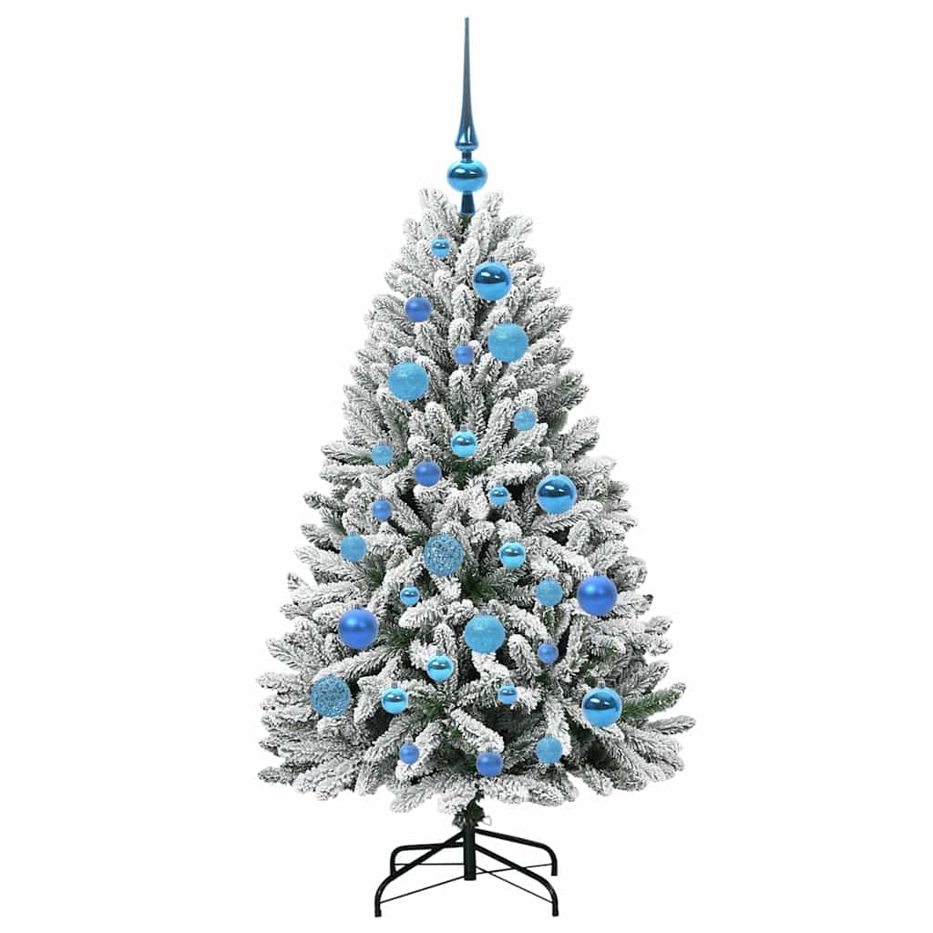 Dirbtinė Kalėdų eglutė STAR CROWN, Žalia ir balta 120 cm . , metalas