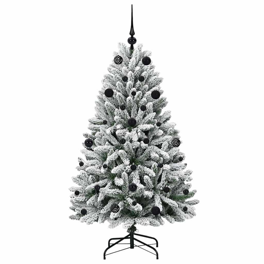 Dirbtinė Kalėdų eglutė STAR CROWN, Žalia ir balta 150 cm . , metalas