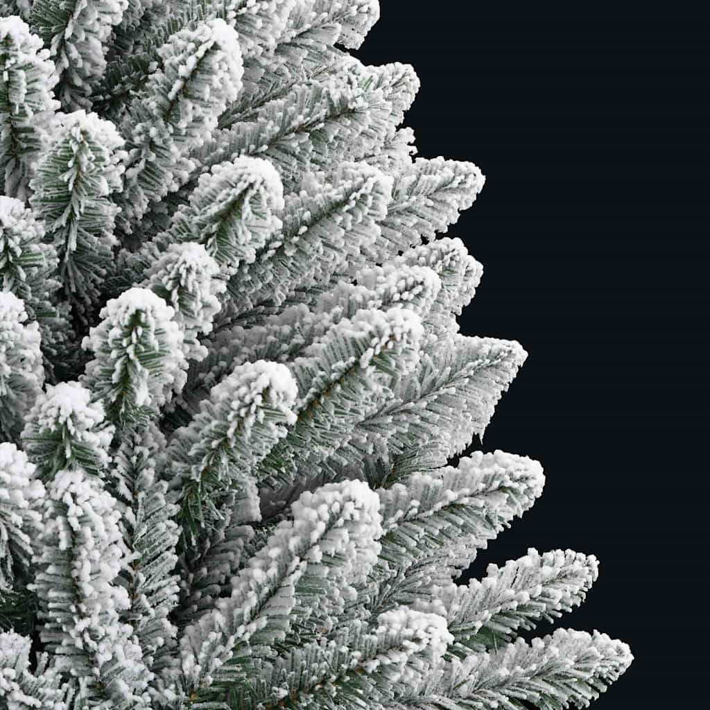 Artificial Christmas Tree STAR CROWN, Green and White 150 cm., metal