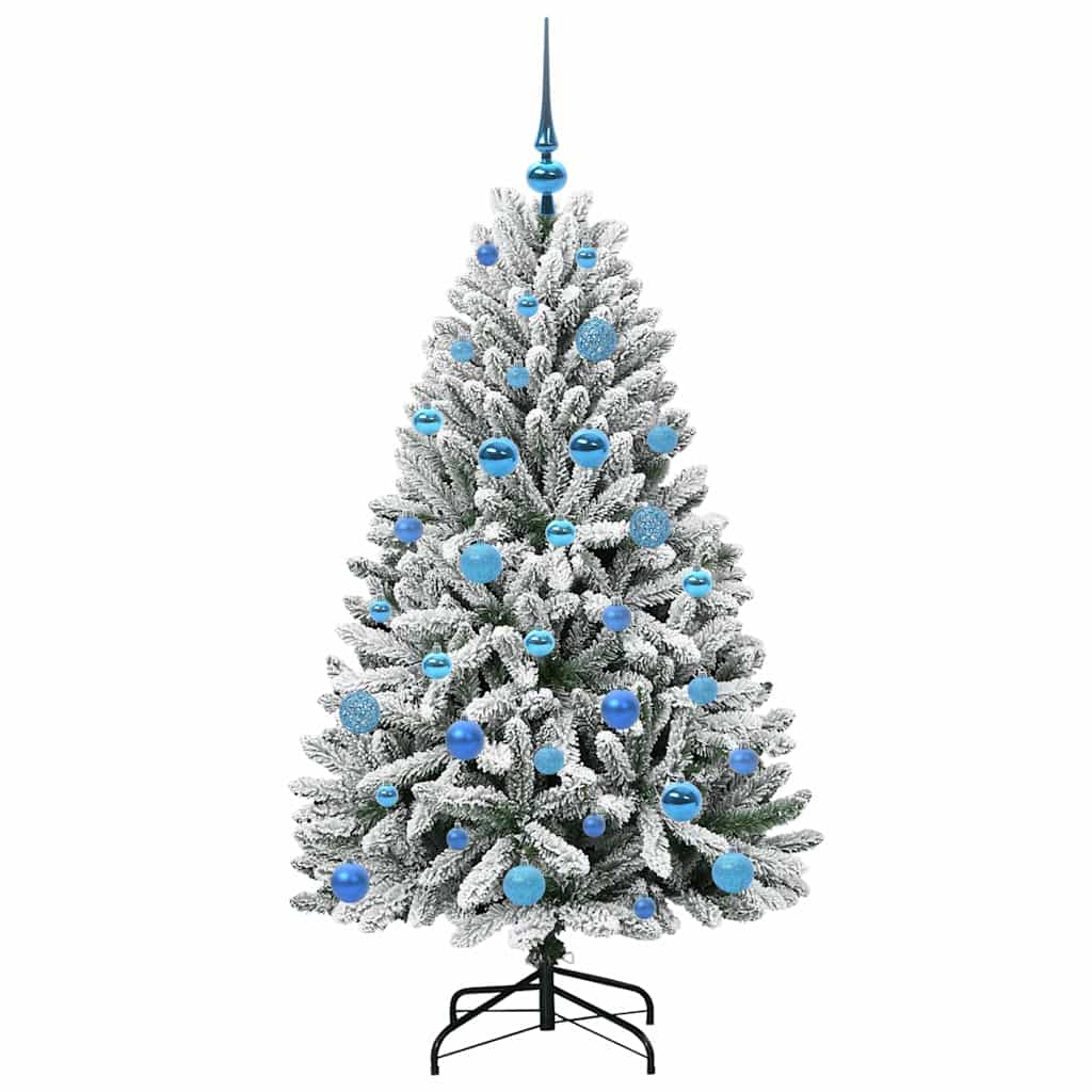 Dirbtinė Kalėdų eglutė STAR CROWN, Žalia ir balta 150 cm . , metalas