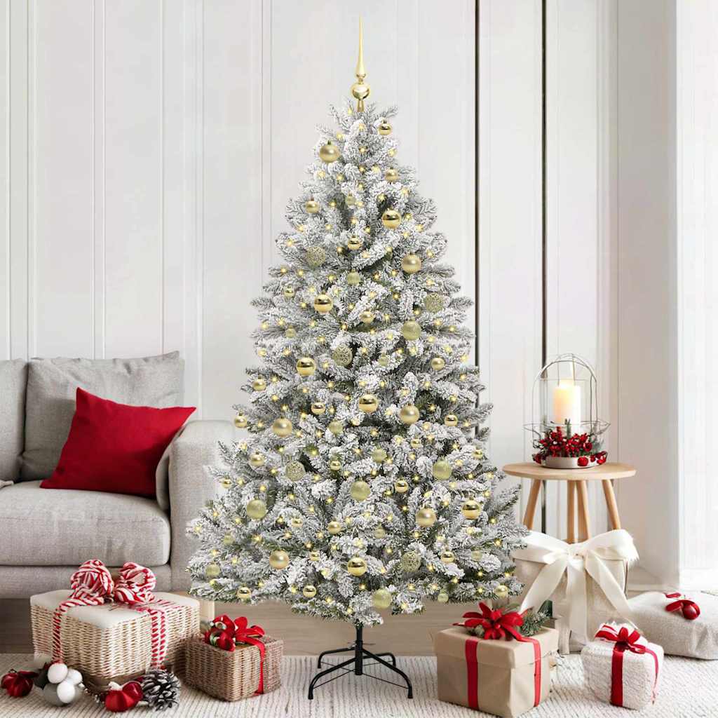 Dirbtinė Kalėdų eglutė 180 cm 300 LED Šilta balta