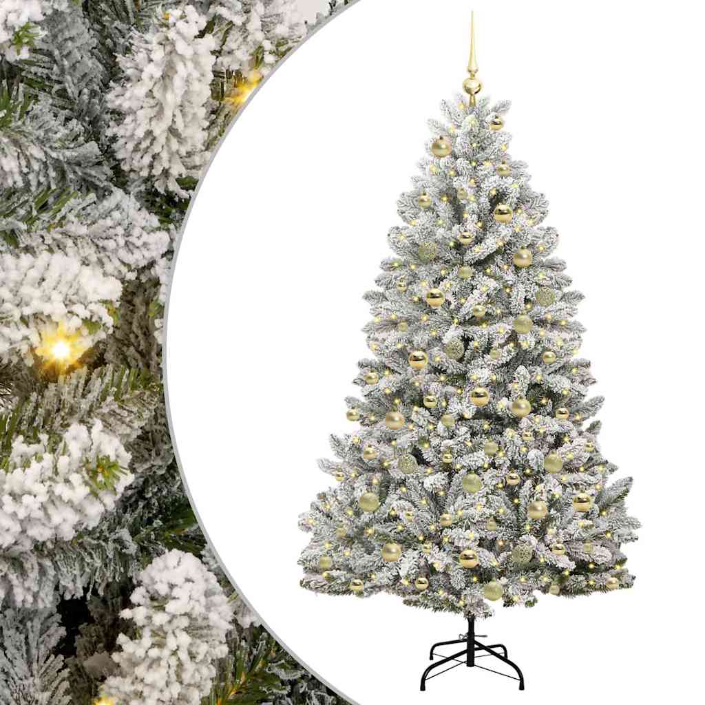 Dirbtinė Kalėdų eglutė 180 cm 300 LED Šilta balta