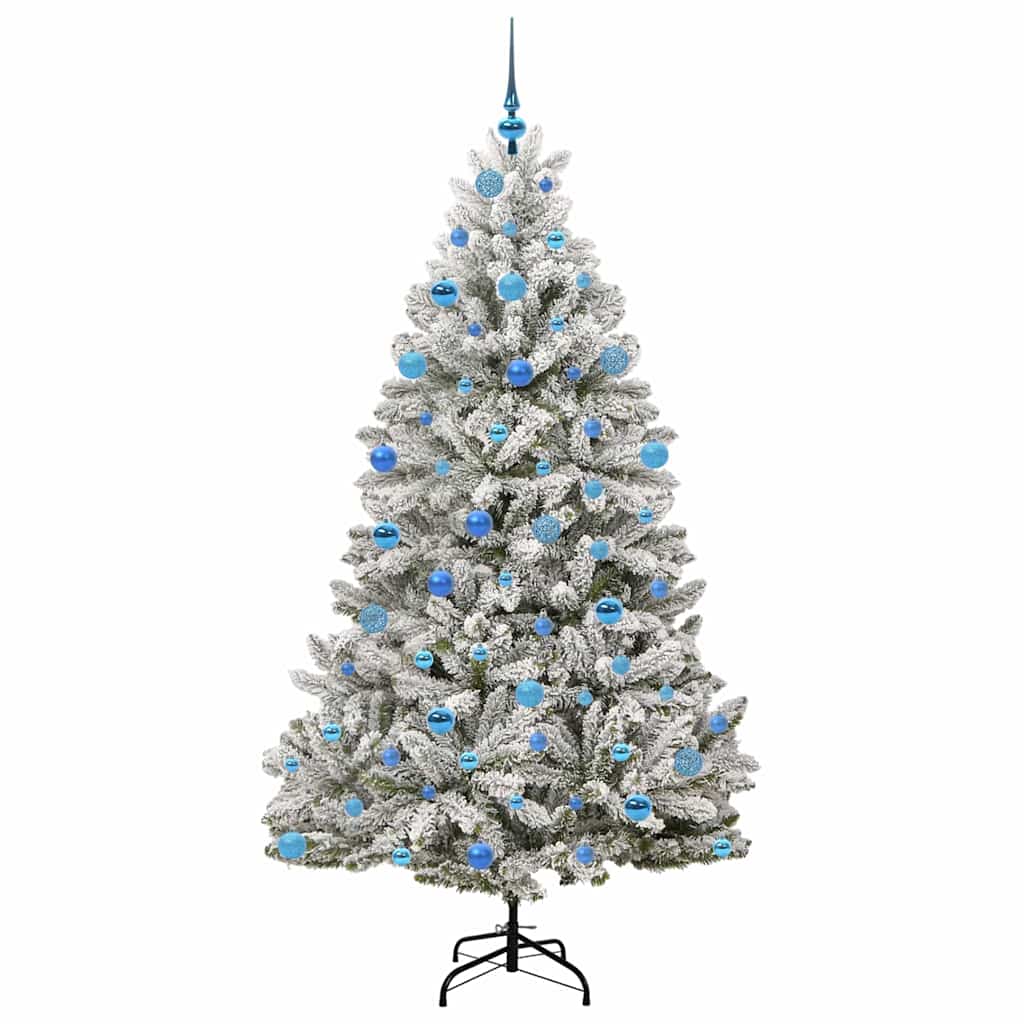 Dirbtinė Kalėdų eglutė STAR CROWN, Žalia ir balta 180 cm . , metalas