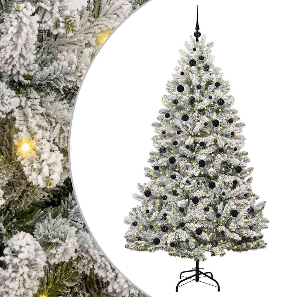 Dirbtinė Kalėdų eglutė BLOOM ARCTIC, Žalia ir balta 210 cm . , metalas