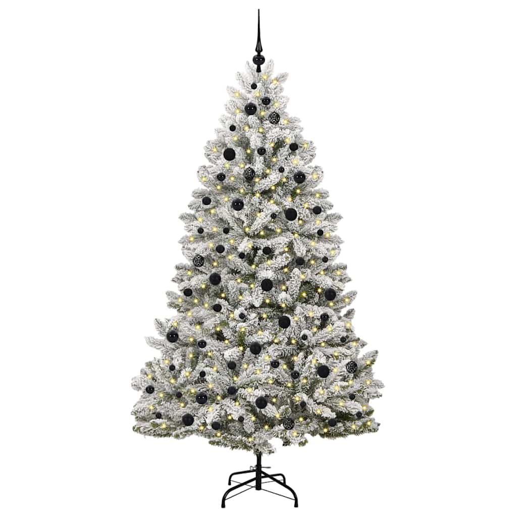 Dirbtinė Kalėdų eglutė BLOOM ARCTIC, Žalia ir balta 210 cm . , metalas