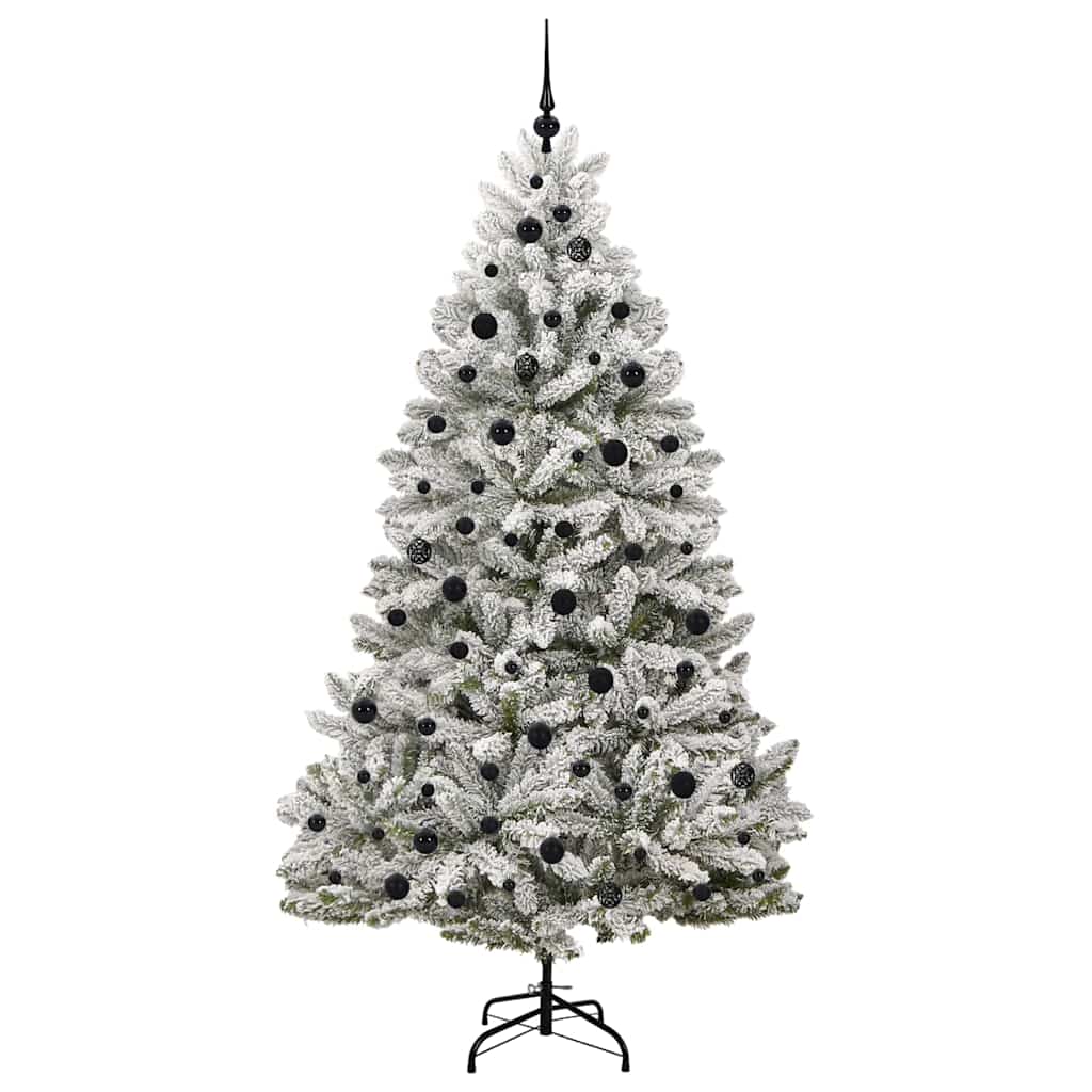 Dirbtinė Kalėdų eglutė BLOOM ARCTIC, Žalia ir balta 210 cm . , metalas