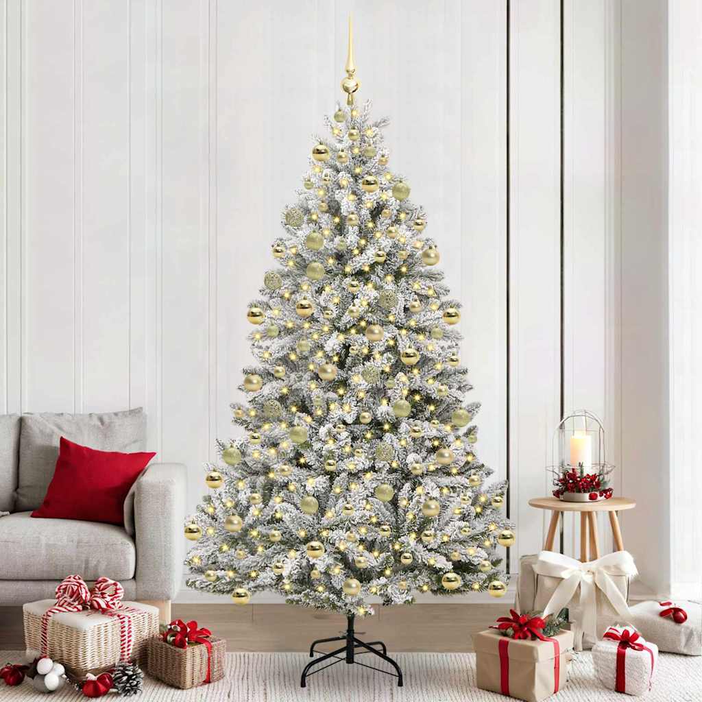 Dirbtinė Kalėdų eglutė 210 cm 300 LED Šilta balta