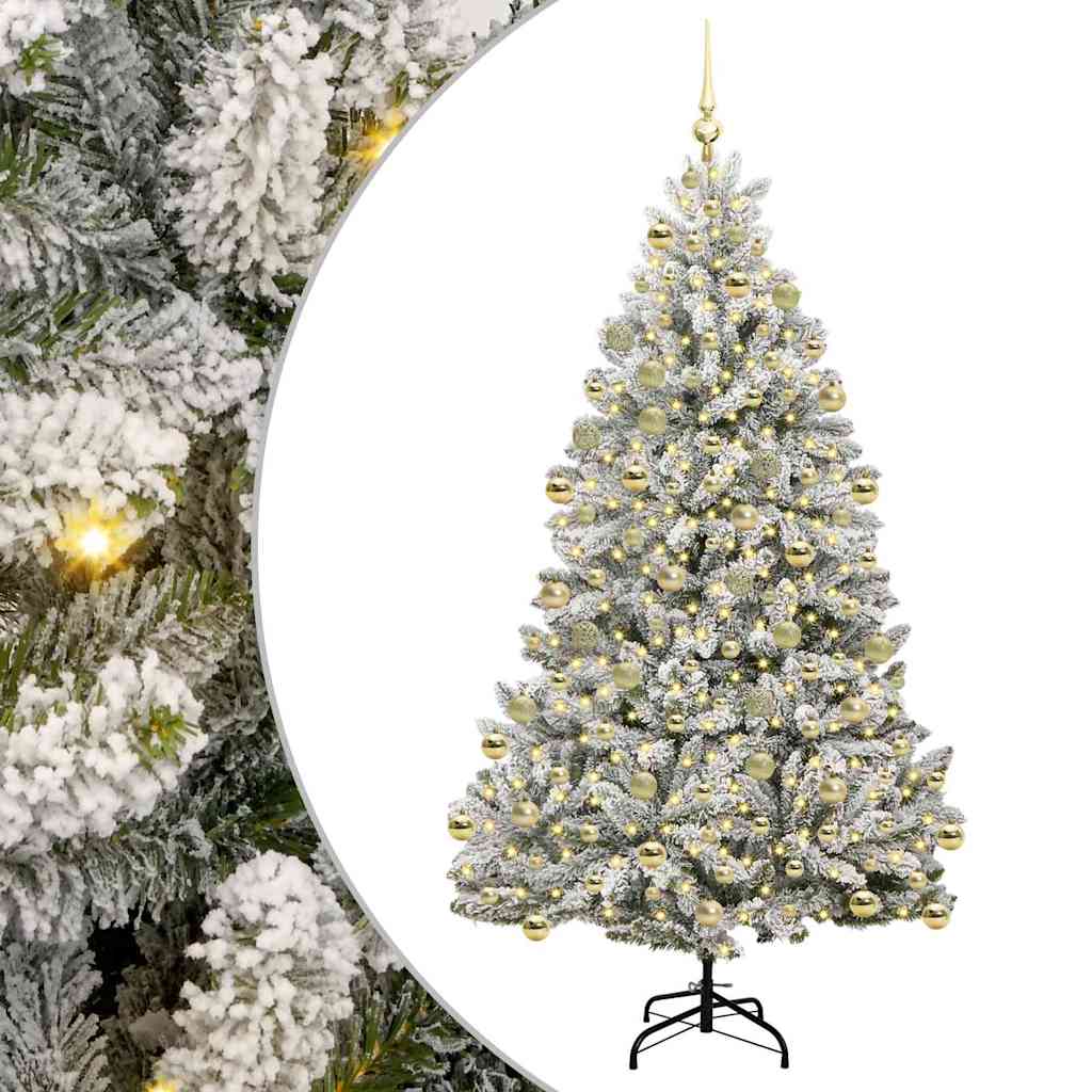 Dirbtinė Kalėdų eglutė 210 cm 300 LED Šilta balta