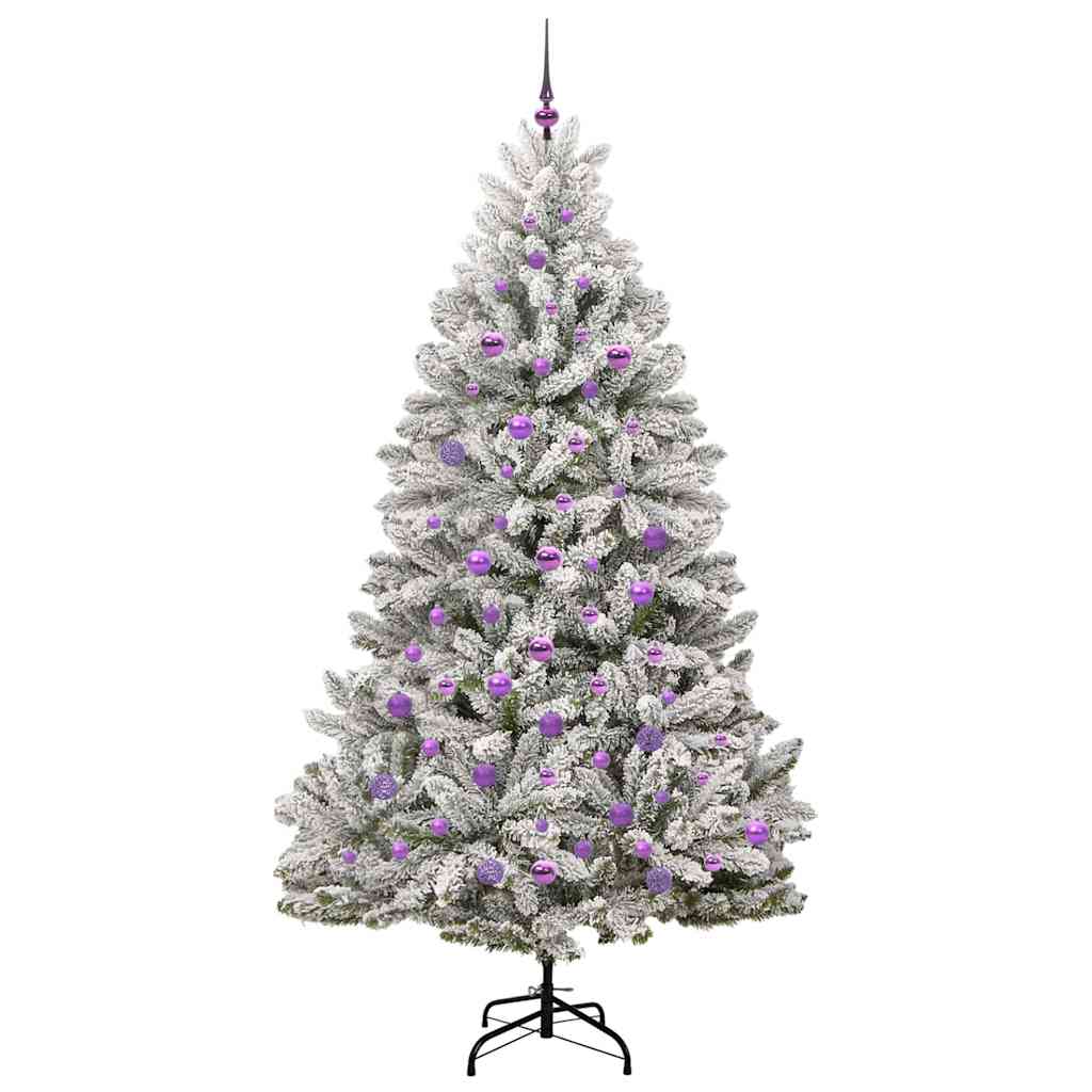Dirbtinė Kalėdų eglutė BLOOM ARCTIC, Žalia ir balta 210 cm . , metalas