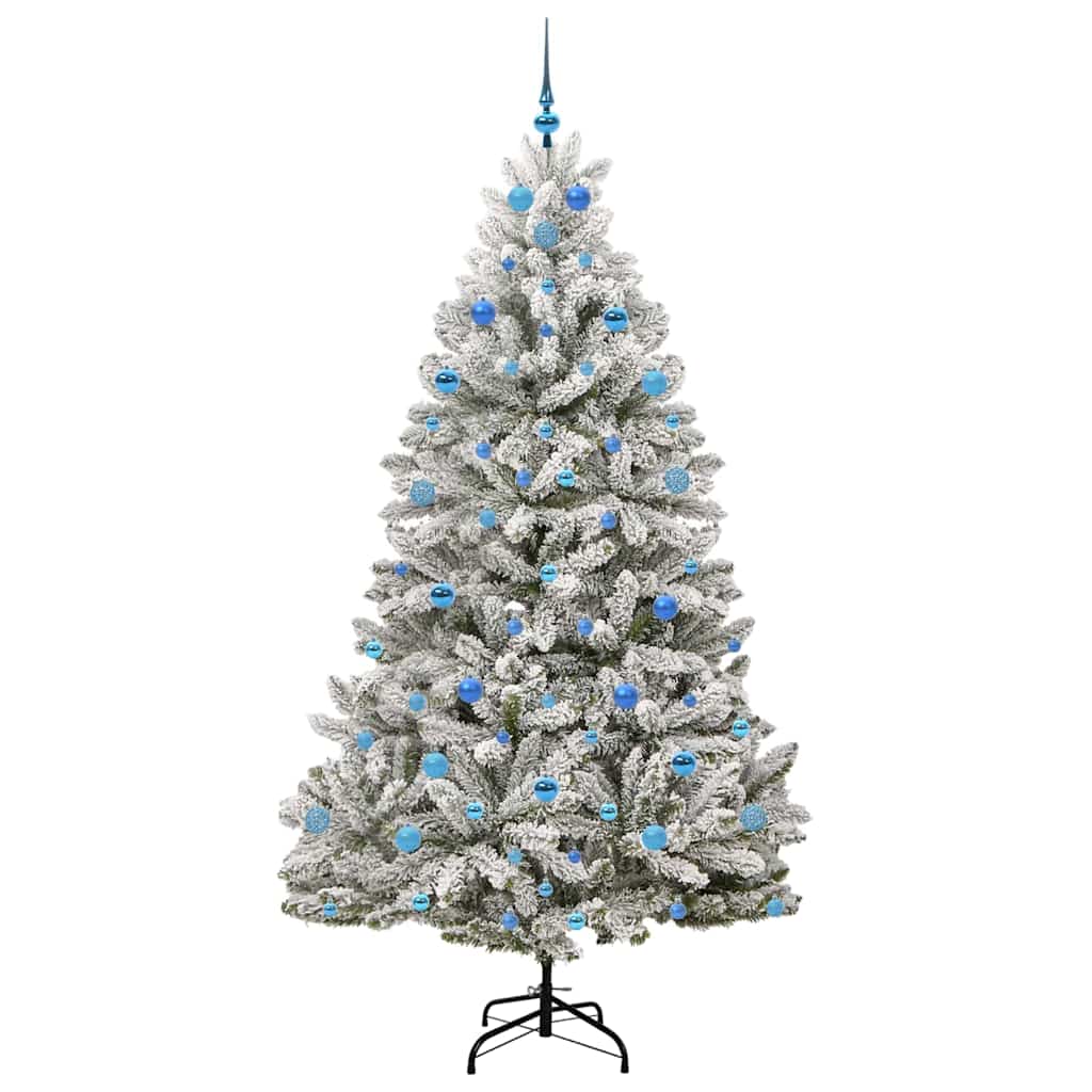 Dirbtinė Kalėdų eglutė BLOOM ARCTIC, Žalia ir balta 210 cm . , metalas