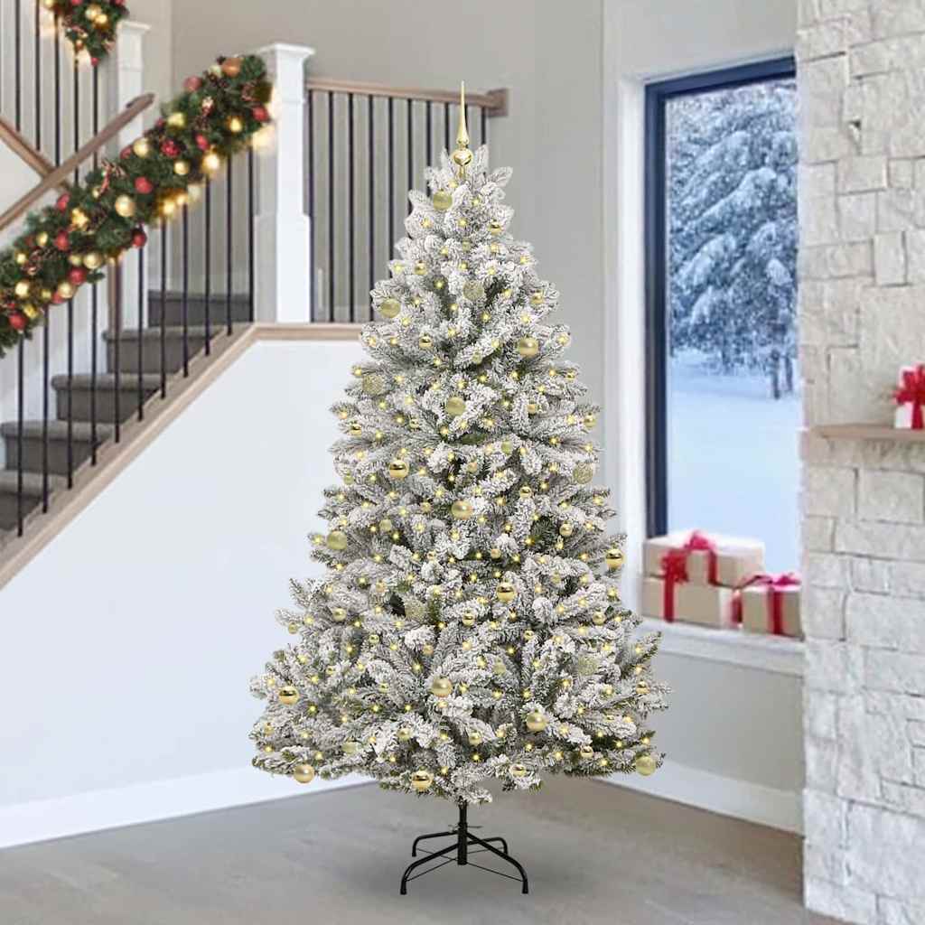 Dirbtinė Kalėdų eglutė 240 cm 300 LED Šilta balta