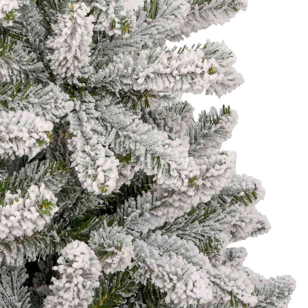 Dirbtinė Kalėdų eglutė Žalia ir balta 300 cm PVC ir metalas