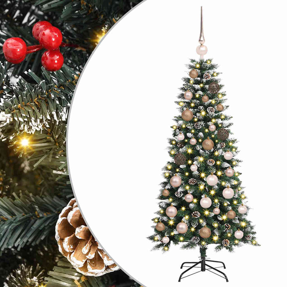Dirbtinė Kalėdų eglutė Žalia 120 cm PVC, plastikas ir plienas