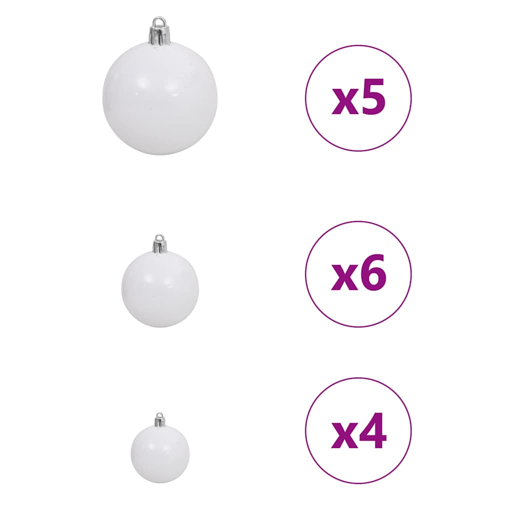 Artificial Christmas tree Green 120 cm PVC, plastic and steel